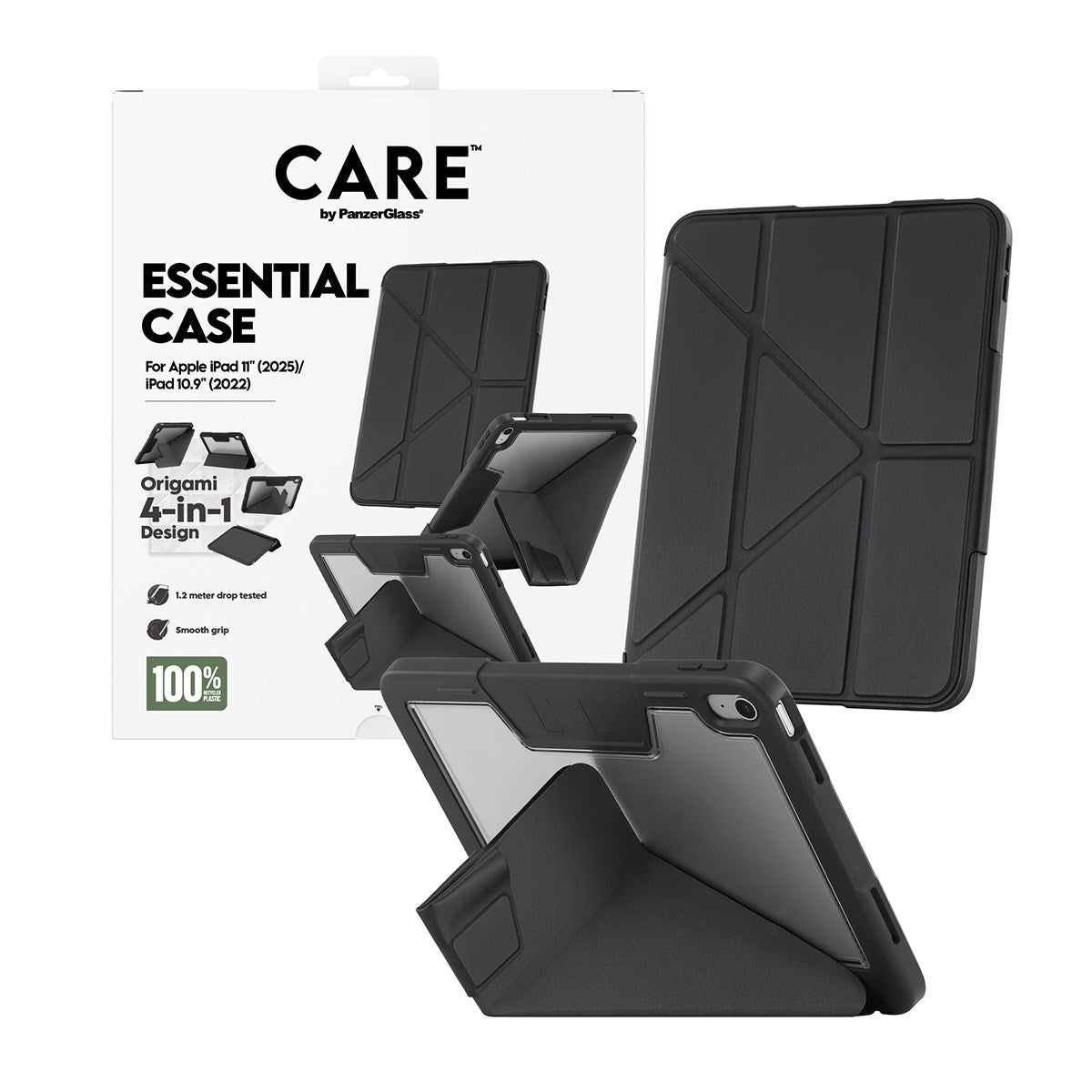 CARE™ by PanzerGlass Essential Case Schwarz iPad 11